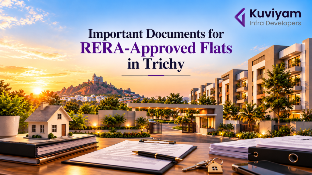 Important documents for rera approved flats in trichy