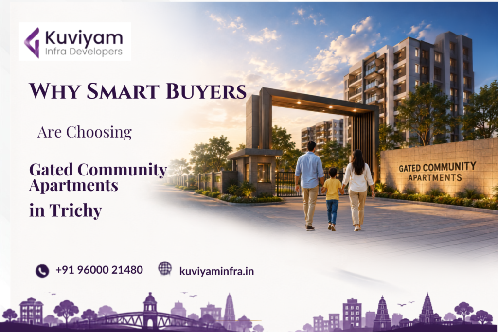 why smart buyers are choosing gated communityapartments in trichy